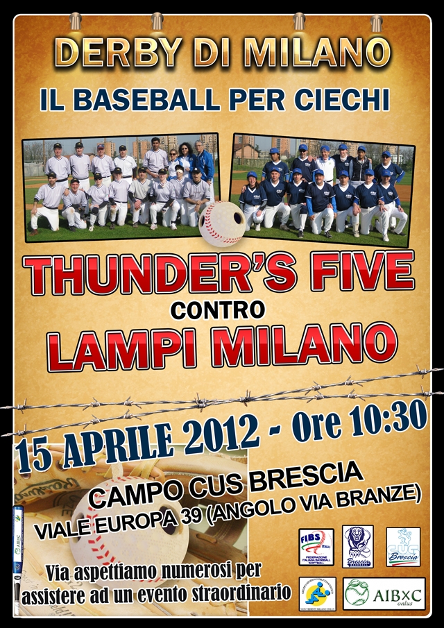 Locandina Brescia - 15 Aprile 2012